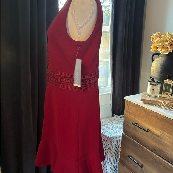 London Times Red Mini Dress - Picture 3 of 6